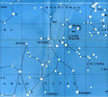 Horizon Of London Star Chart