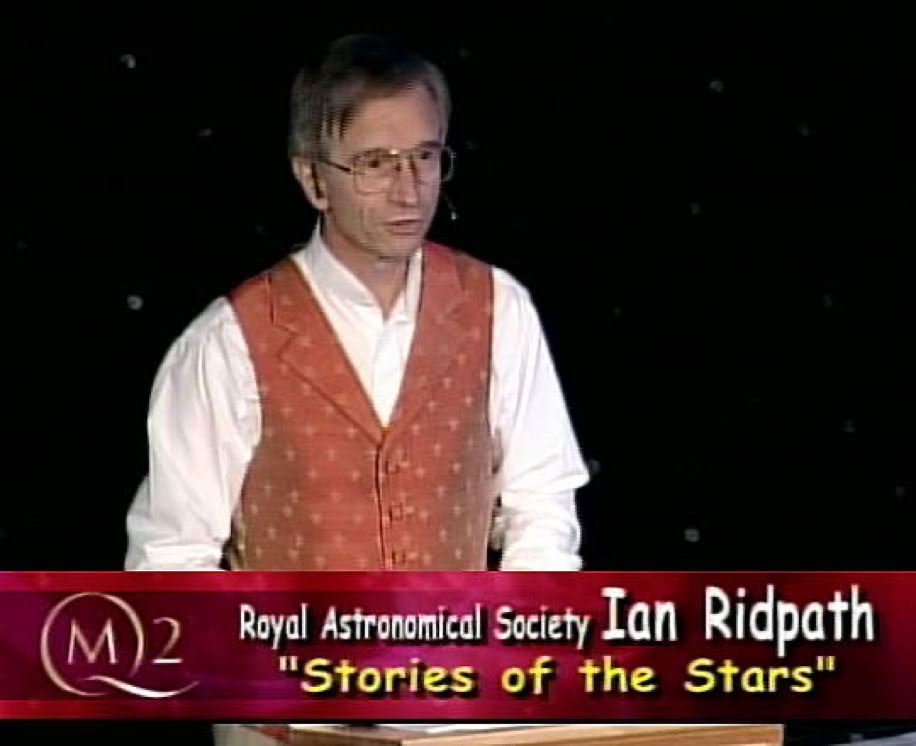 Ian Ridpath lecturing on Queen Mary 2