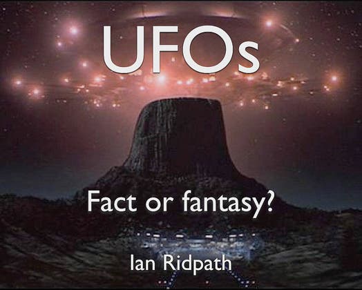 UFOs:  Fact or fantasy?