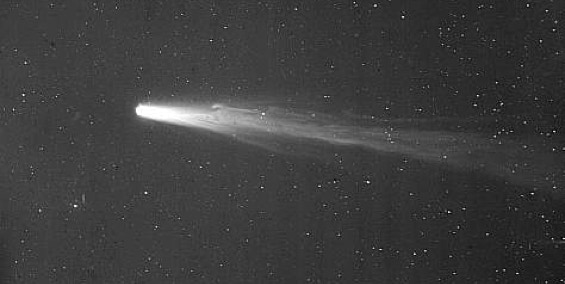 Halley's Comet photographed in 1910