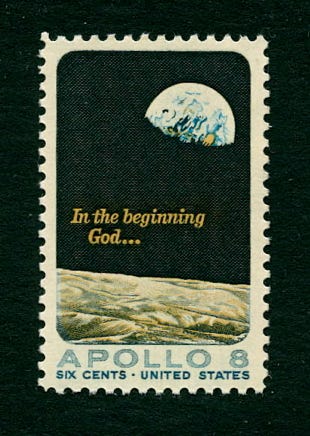 1969 USA 6c stamp Apollo 8