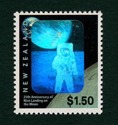 New Zealand 1994 stamp Apollo 11