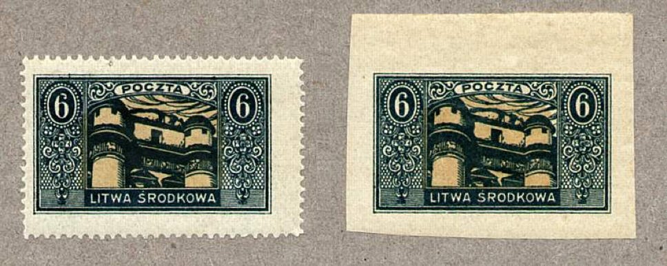 Central Lithuania stamp 1921 – Poczobut Observatory  