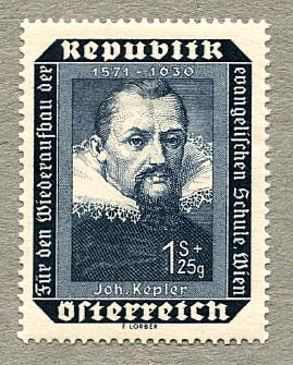 Austria 1953 Johannes Kepler  