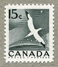 Canada 1954 Plough and gannet  