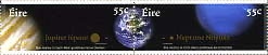 Planets stamp strip (Éire) 2007 
