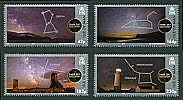 Dark Sky Discovery stamp set (Isle of Man) 2014 