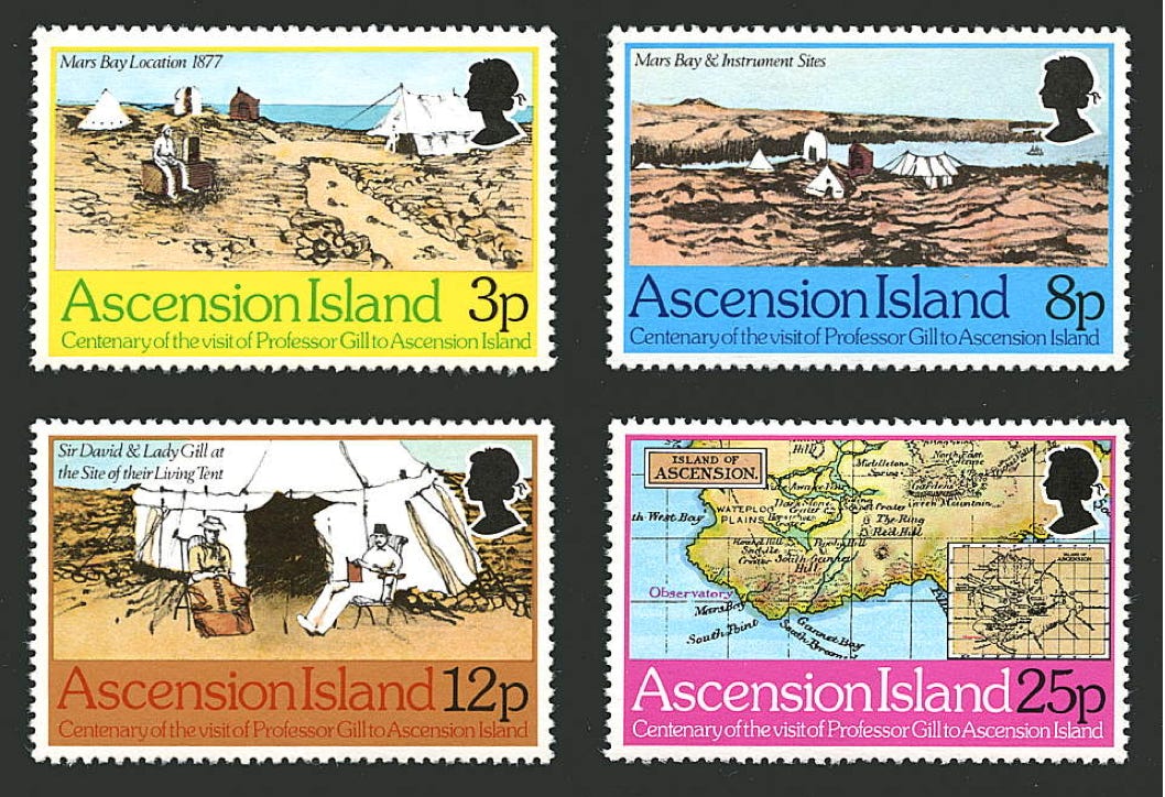 Gill Ascension stamps