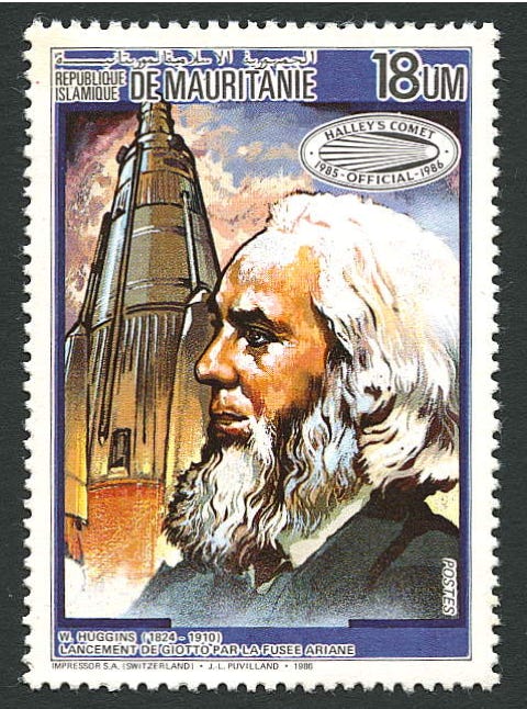 Huggins stamp Mauritania