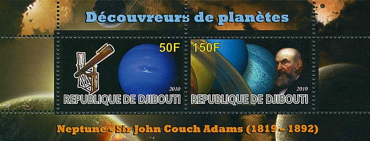 J. C. Adams stamp Djibouti