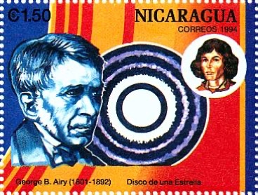 G. B. Airy stamp Nicaragua