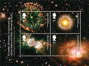 Astronomy stamp sheet (GB) 2002 