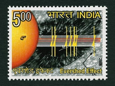 Evershed India stamp