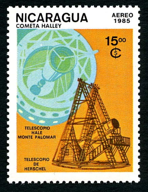 Herschel stamp Nicaragua