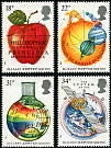 Isaac Newton stamp set 1987 