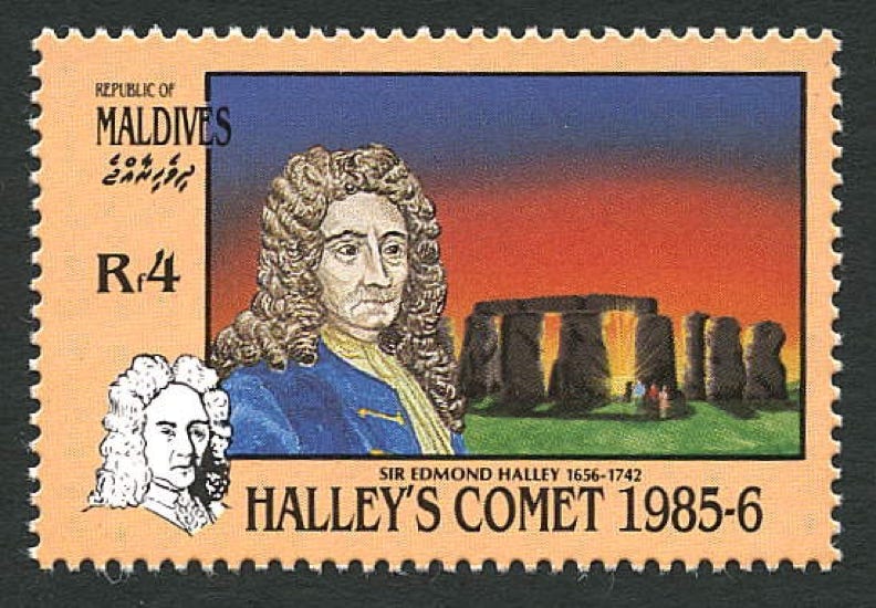 Stonehenge stamp Maldives