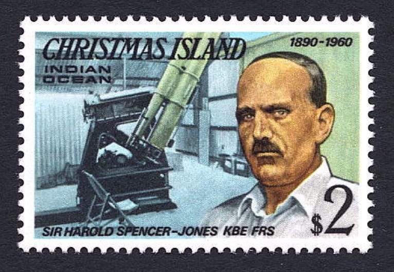 Spencer Jones stamp Christmas Island