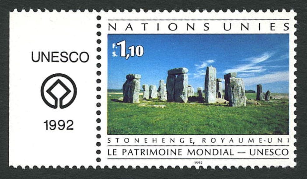Stonehenge stamp UN Geneva