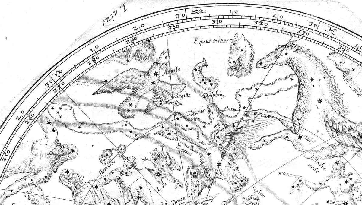 Tigris on Isaac Habrecht's Planiglobium coeleste et terrestre