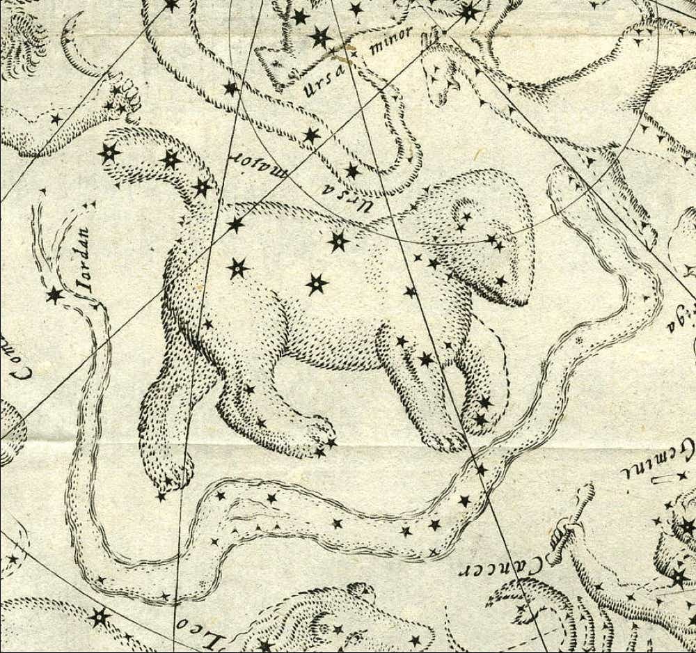 Jordanus on a chart by Isaac Habrecht