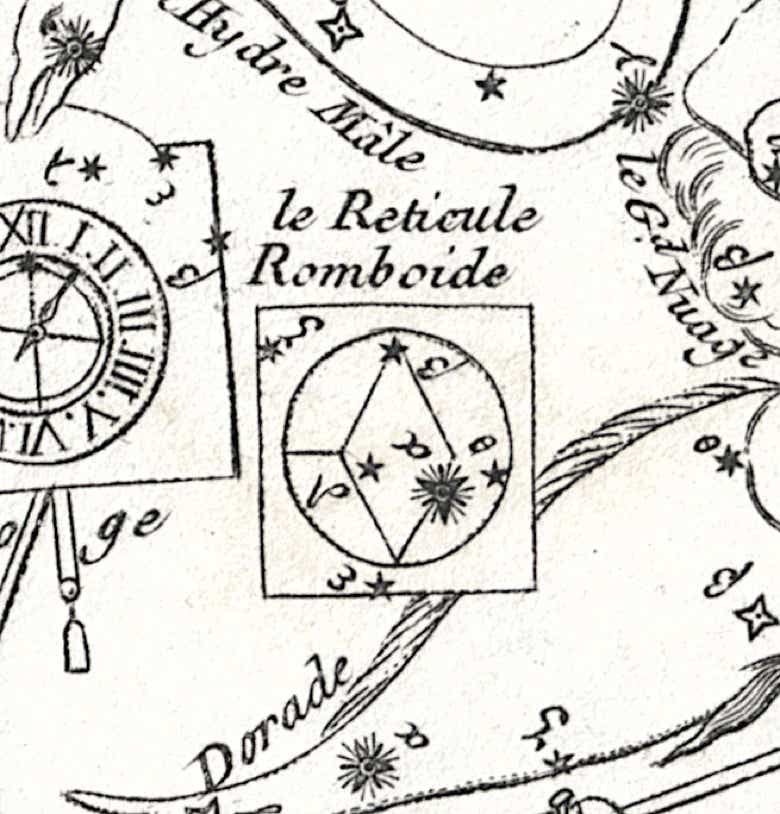 Lacaille's constellation Reticulum