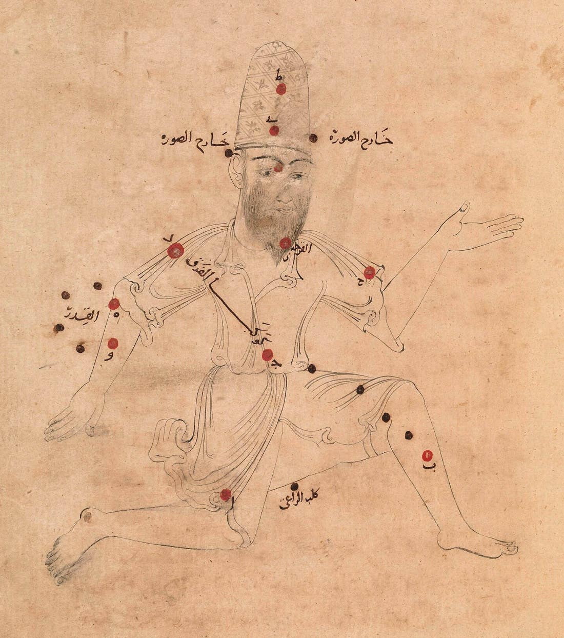 al-Sufi's illustration of Cepheus