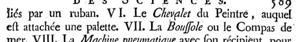 Lacaille's description of Pictor (Chevalet du Peintre)