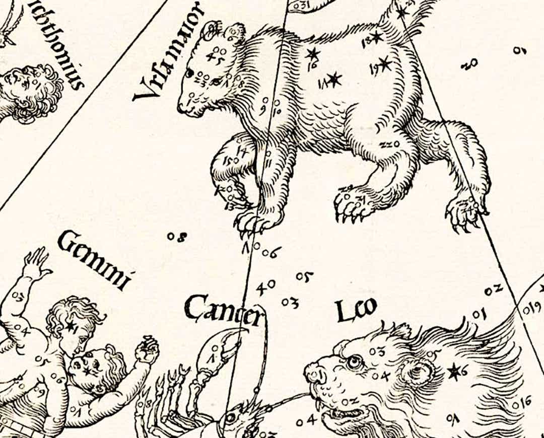 Ptolemy's unformed stars from which Lynx was formed
