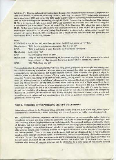 CAA report on the Manchester Airport UFO of 1995